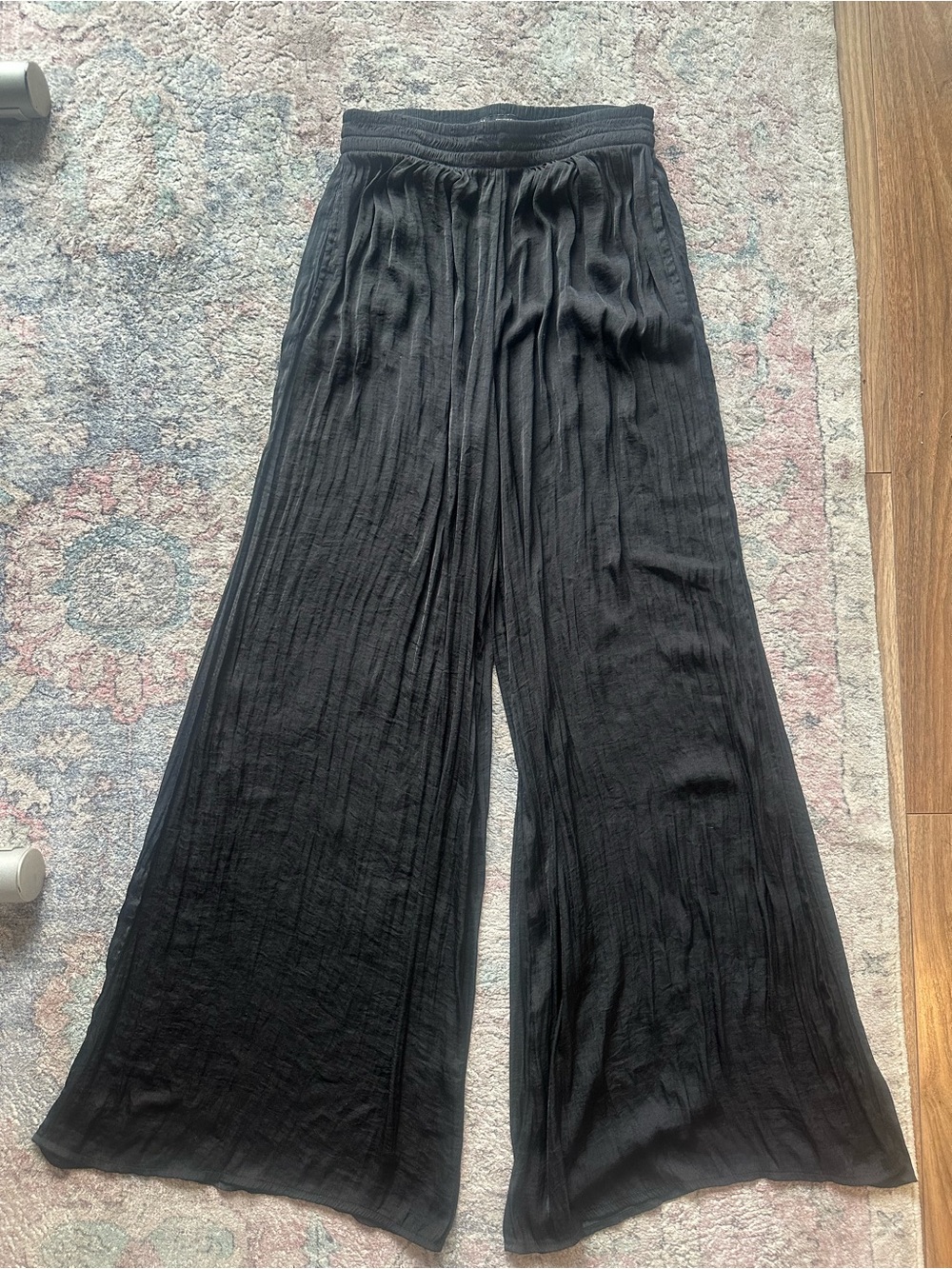 Zara Silky Pants with Elastic Band
